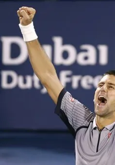 Nole đăng quang thuyết phục ở Dubai Open 