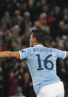 VIDEO: Aguero toả sáng cùng Negredo, Man City đè bẹp CSKA