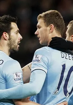 Man City 1-0 Crystal Palace: Thắng nhẹ, Man xanh chiếm ngôi đầu (VIDEO)