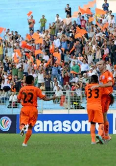 V.League 2014: SHB Đà Nẵng đè bẹp ĐTLA, Thanh Hoá chia điểm V.Hải Phòng