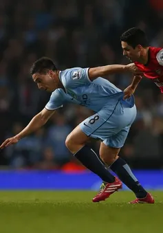 Arsenal 1-1 Man City: Chia điểm ở Emirates (VIDEO)