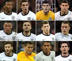 World Cup 2014: ĐT Anh công bố danh sách 23 cầu thủ với nhiều bất ngờ