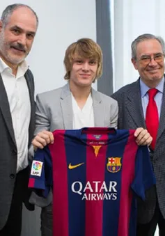 Barca chính thức hoàn tất hợp đồng với "Messi châu Âu"