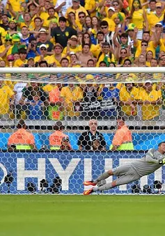Chùm ảnh: Brazil nghẹt thở giành vé vào tứ kết World Cup 2014