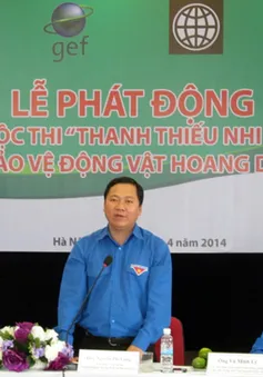 Phát động cuộc thi Thanh thiếu nhi với bảo vệ động vật hoang dã