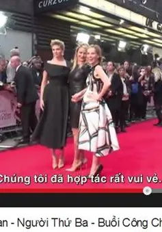 Cameron Diaz và bạn diễn phim The other wonan khuấy động London