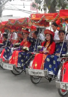 Đám cưới tập thể đầu tiên tại Hà Nội