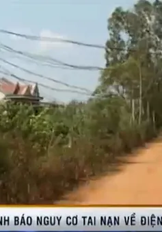 Mạng lưới điện lơ lửng - Ẩn họa khôn lường
