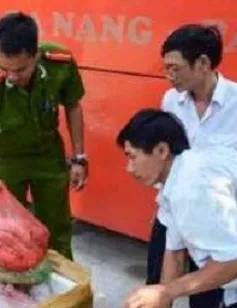 Thu giữ 840kg nội tạng động vật không rõ nguồn gốc