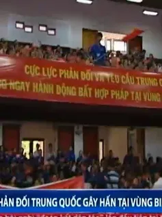Phản đối Trung Quốc gây hấn tại vùng biển Việt Nam