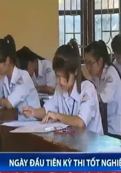 Buổi đầu tiên kỳ thi tốt nghiệp THPT 2014: Yên ắng, trật tự