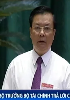 Bộ trưởng Bộ Tài chính tiếp tục trả lời chất vấn về nợ công