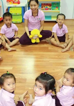 TP.HCM: Tăng thu nhập cho giáo viên mầm non