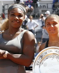 Serena lần thứ ba lên ngôi ở Rome Masters