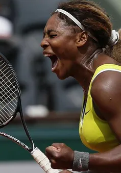 Serena tiếp tục “hủy diệt” đối thủ ở Roland Garros