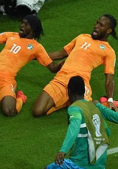 Bờ Biển Ngà 2-1 Nhật Bản: Cuộc ngược dòng của những chú voi