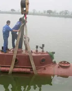 Thử nghiệm tàu ngầm mini tự chế mang tên Trường Sa 