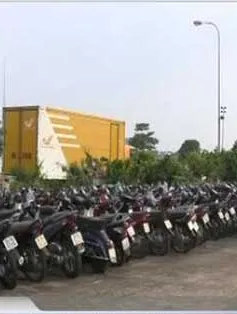 Chậm thanh lý xe vi phạm: Quá lãng phí!  