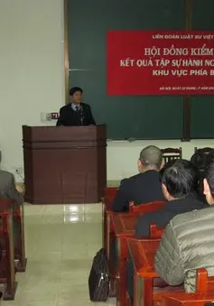 Lễ khai mạc kiểm tra kết quả tập sự hành nghề luật sư khu vực phía Bắc - đợt I năm 2014.