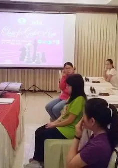Khai mạc giải cờ nhanh nữ châu Á