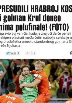 Báo chí châu Âu ca ngợi Van Gaal là "thiên tài"