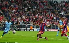 Boateng lập siêu phẩm, Bayern đả bại Man City đầy kịch tính
