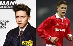 Nhà Beckham: Bố siêu sao, con hứa hẹn là Pháo thủ tài ba