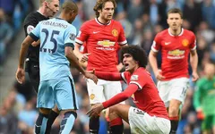 Van Gaal khẳng định Fellaini không "phun mưa" vào Aguero