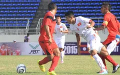 CĐV nhiệt thành tại Vientiane cỗ vũ U19 Việt Nam