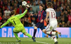 Champions League: Bàn thắng siêu tưởng của Messi được vinh danh