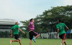 Ném đĩa - môn thể thao mới lạ tại Việt Nam