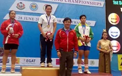 Lê Thị Thắm giành vàng tại Giải cử tạ vô địch ĐNA