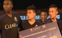 Andy Cole được chào đón nồng nhiệt ở Cẩm Phả
