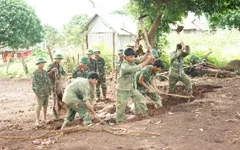 Những người lính của buôn làng Tây Nguyên