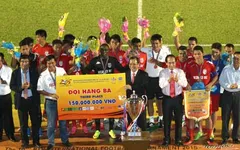 Bangu vô địch BTV Cup 2015 nhờ siêu phẩm ở hiệp phụ