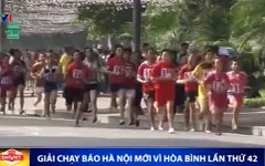Tưng bừng với CK Giải chạy Báo Hà Nội Mới mở rộng lần thứ 42