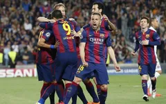 Barcelona áp đảo trong đội hình UEFA tiêu biểu của năm
