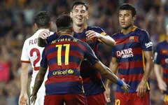Barcelona 3-0 Roma: M-S-N tỏa sáng, bầy sói “mất xác” tại Nou Camp