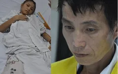 “Chân con bị cắt rồi, bố ơi”