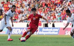 U23 Việt Nam 2-2 U23 Myanmar: Đánh rơi chiến thắng vì 2 quả phạt đền