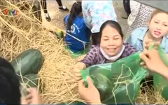 Bán dưa "tiếp sức" người dân Quảng Ngãi