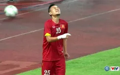 Chấn thương nặng, Huy Toàn vắng mặt trong trận gặp O. Nhật Bản