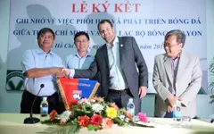 TP.HCM hợp tác đào tạo bóng đá trẻ với CLB Lyon của Pháp