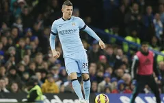 Man City loại Jovetic khỏi danh sách dự Champions League, chọn Wilfried Bony