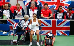 ĐT quần vợt nữ Anh quốc thẫn thờ sau thất bại ở Fed Cup