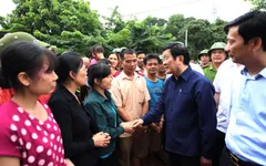 Chủ tịch nước: Không để người dân bị đói trong mưa lũ