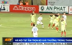 Hà Nội T&T ẵm trọn 3 giải thưởng tháng 7
