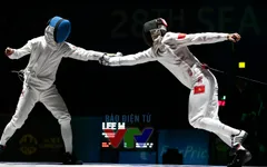 SEA Games 28: Tiến Nhật giành quyền vào chung kết môn đấu kiếm