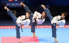 Hành trình “hái vàng” của các nữ VĐV Taekwondo Việt Nam