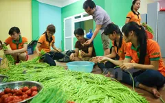 Cơm miễn phí “tiếp sức” cho sĩ tử mùa thi